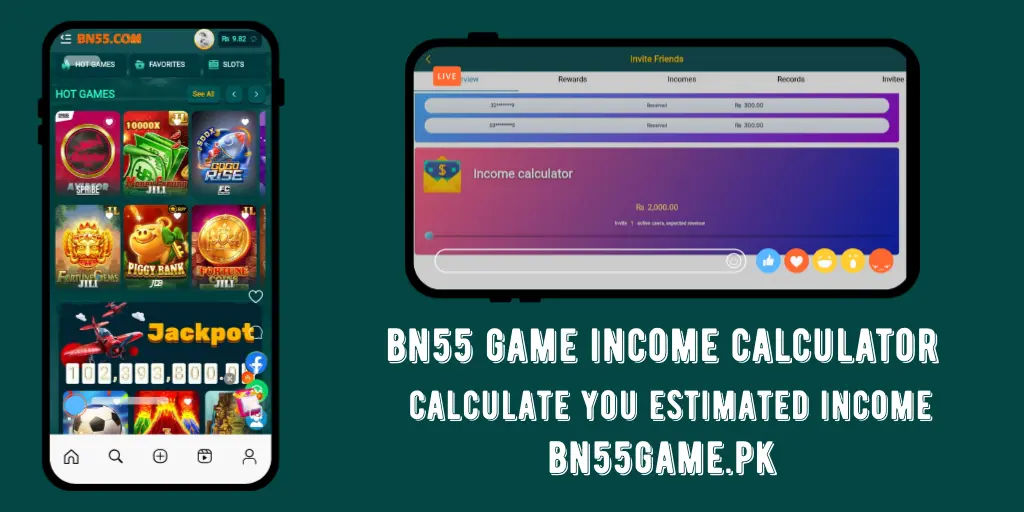 bn55 income calculator